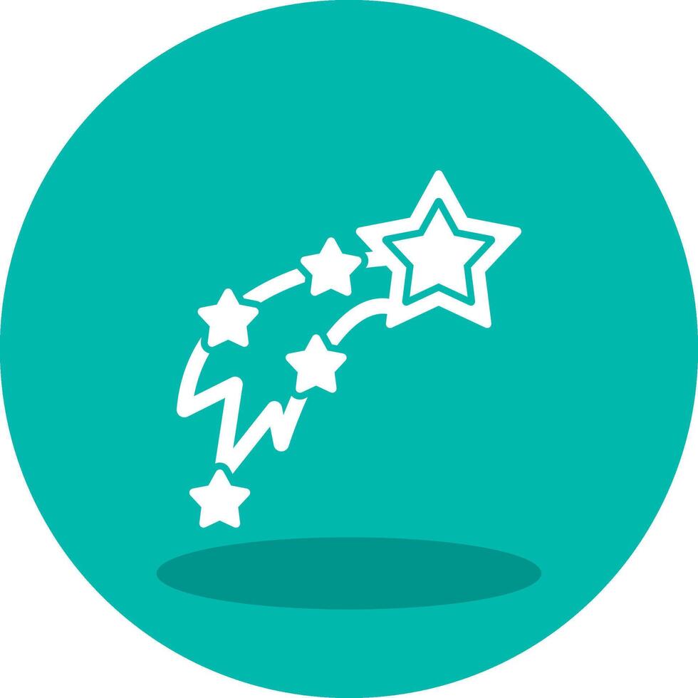 Shooting Stars Vector Icon