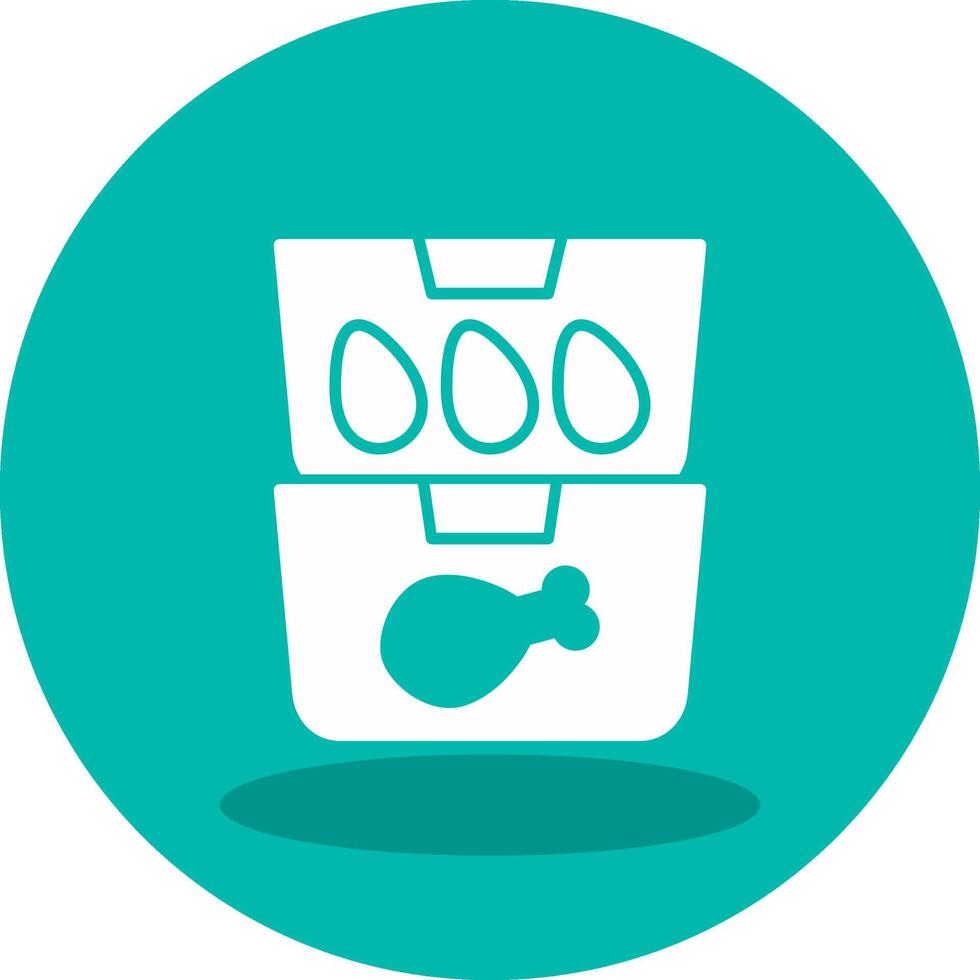 Food Containers Vector Icon