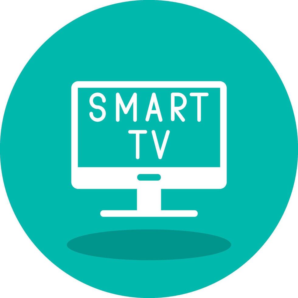 Smart Tv Vector Icon