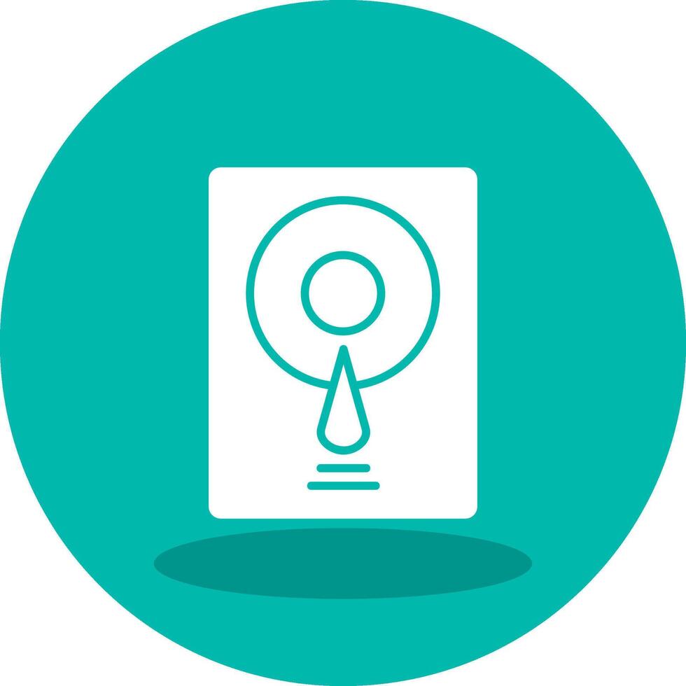 Hard Disk Vector Icon
