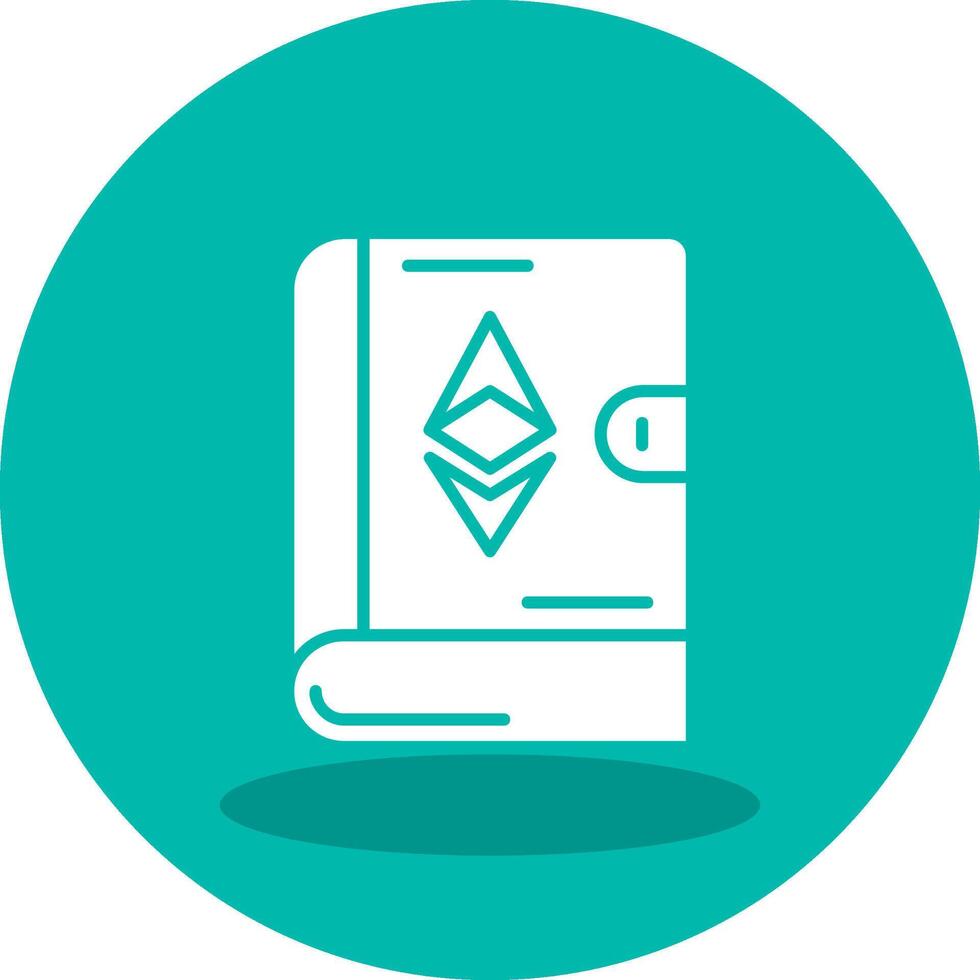 Ethereum Book Vector Icon