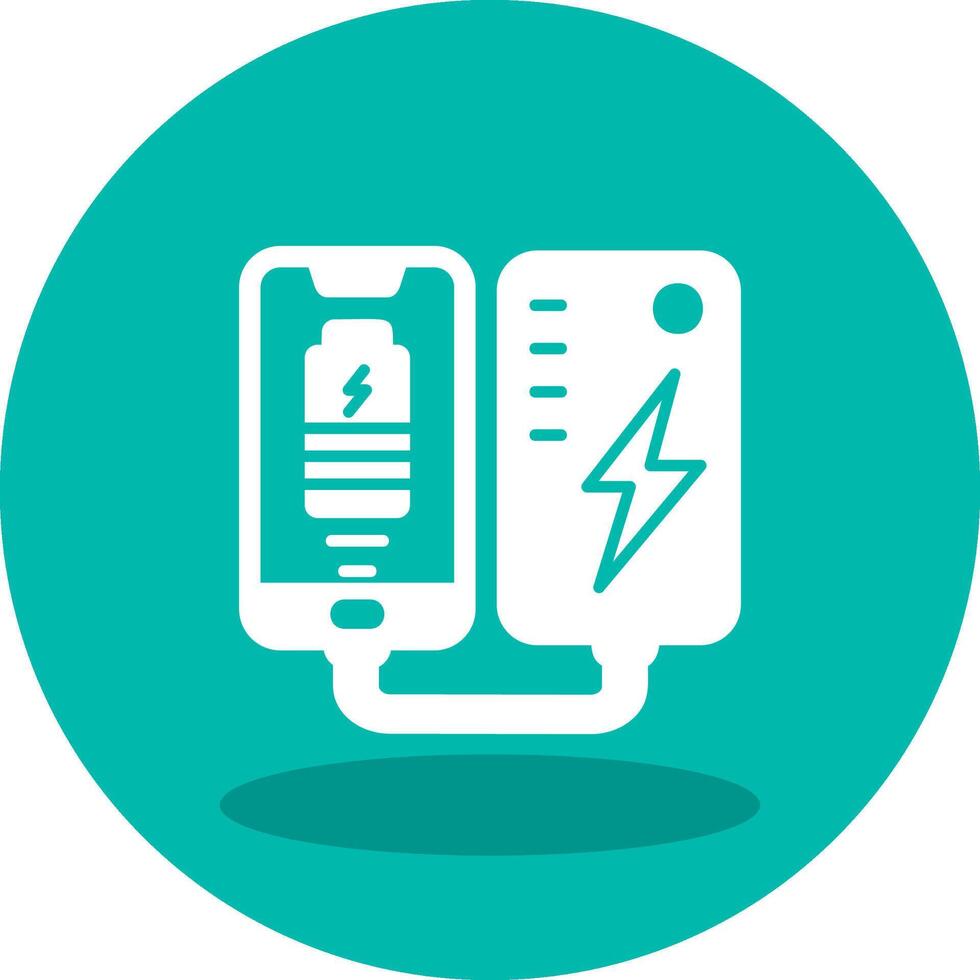 Portable Battery Vector Icon