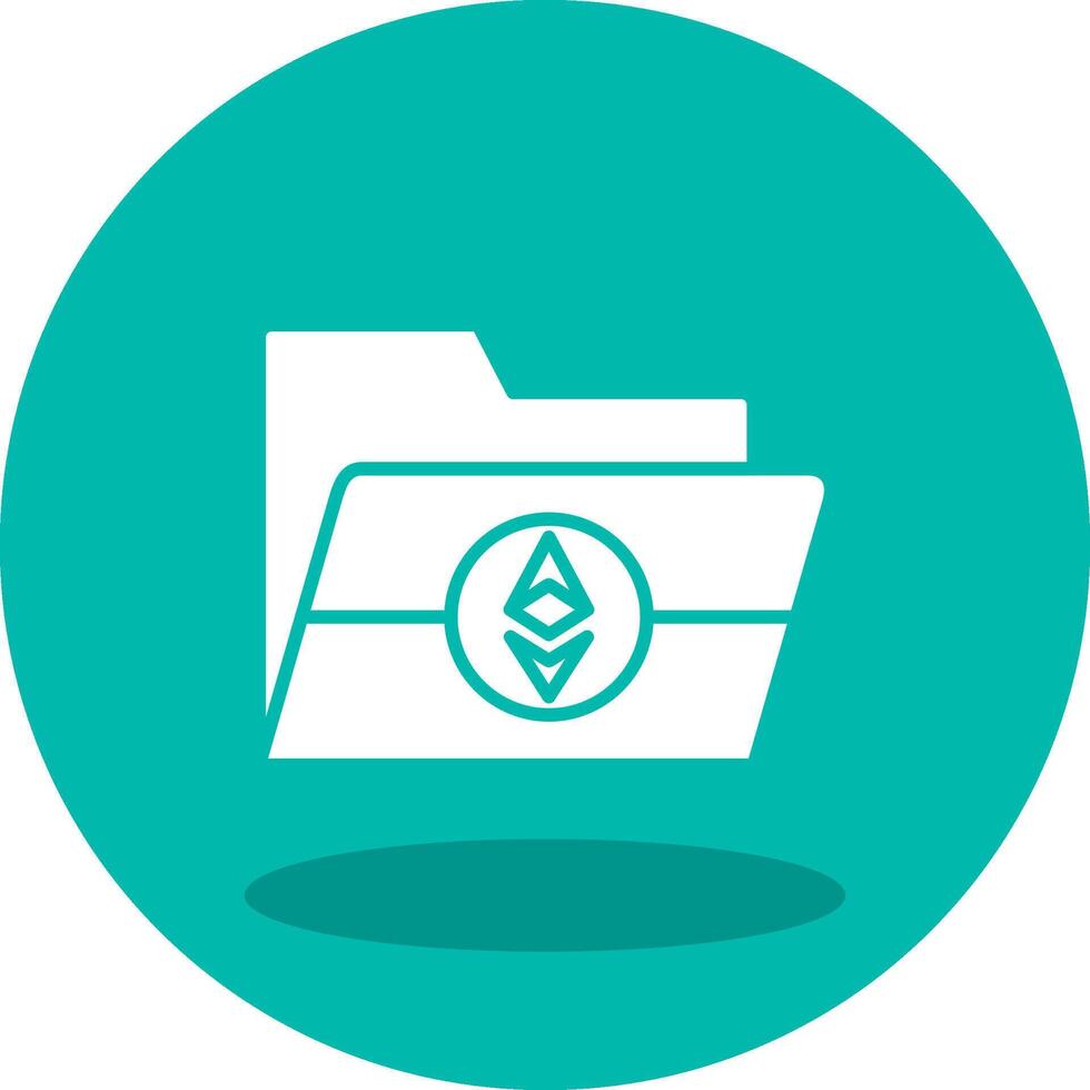 Ethereum Folder Vector Icon