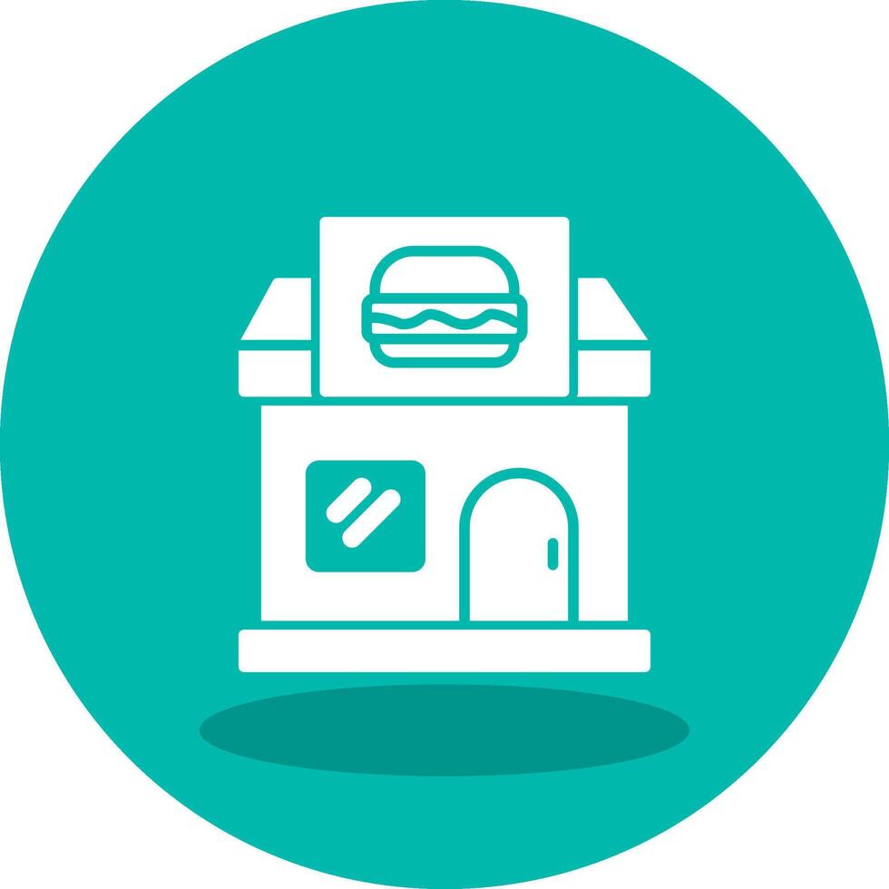 Food Shop Vector Icon