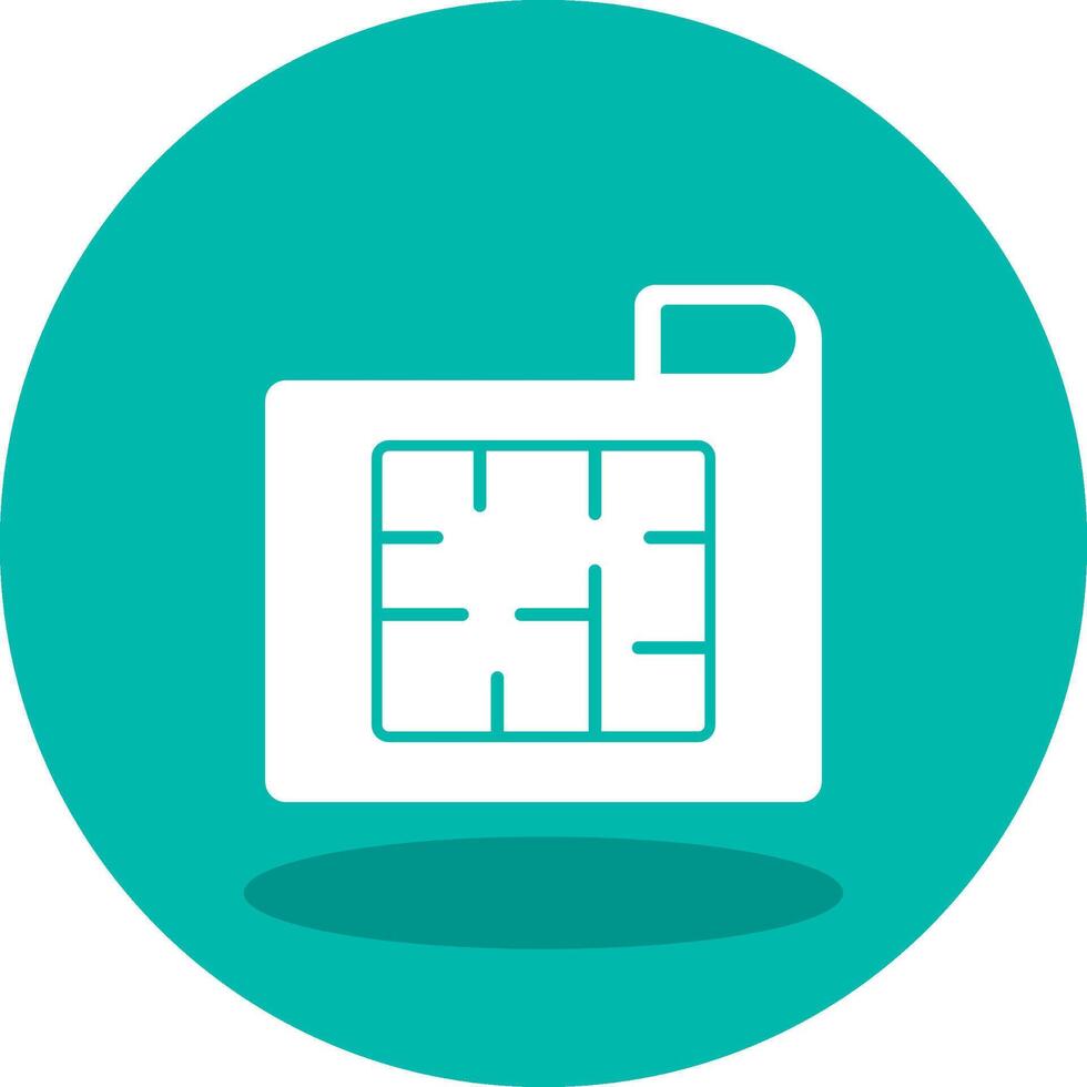 House Plan Vector Icon