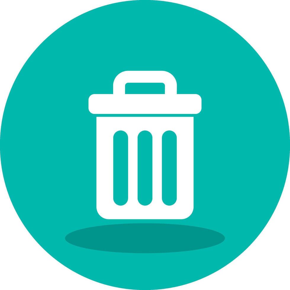Trash Bin Vector Icon