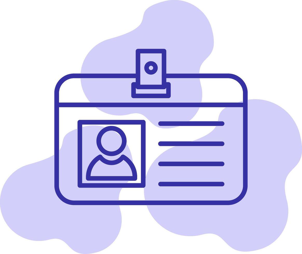 Identification Card Vector Icon