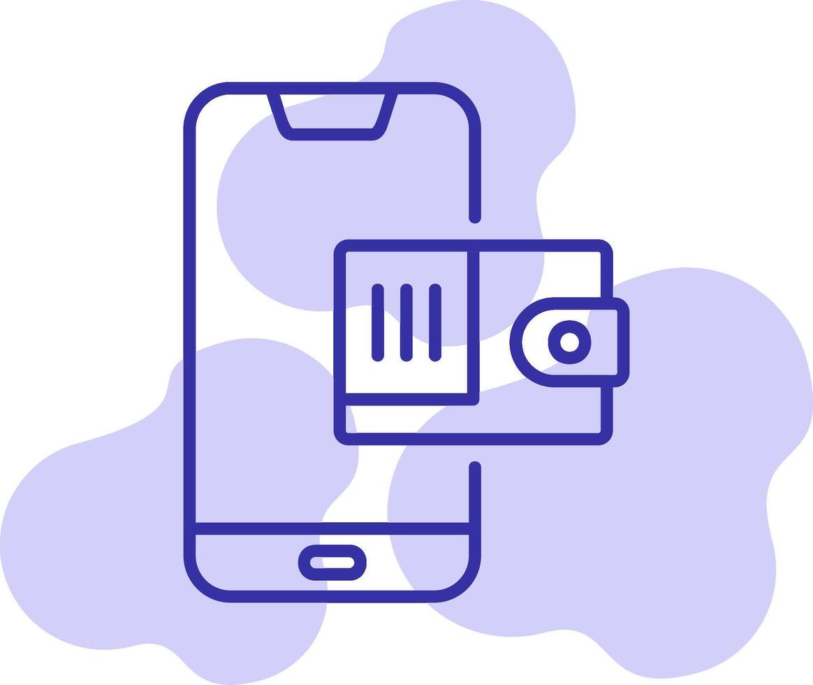 Mobile Wallet Vector Icon