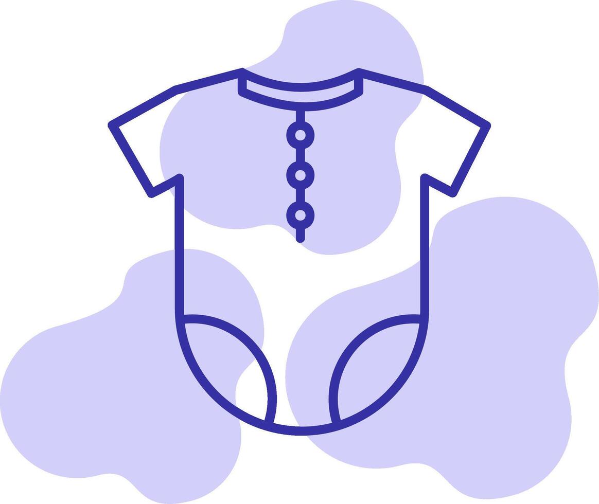 Baby Outfit Vector Icon