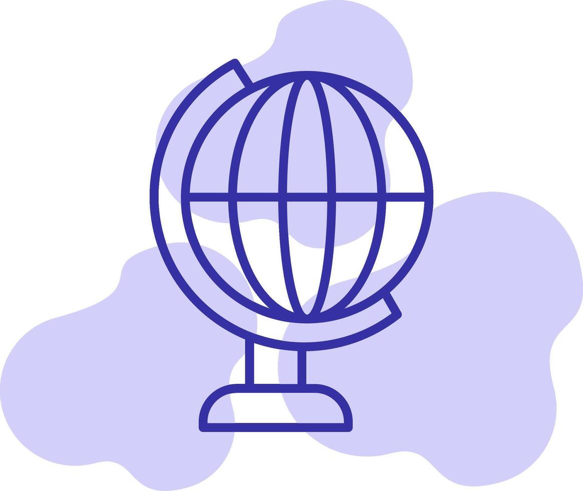 mundo globo vector icono