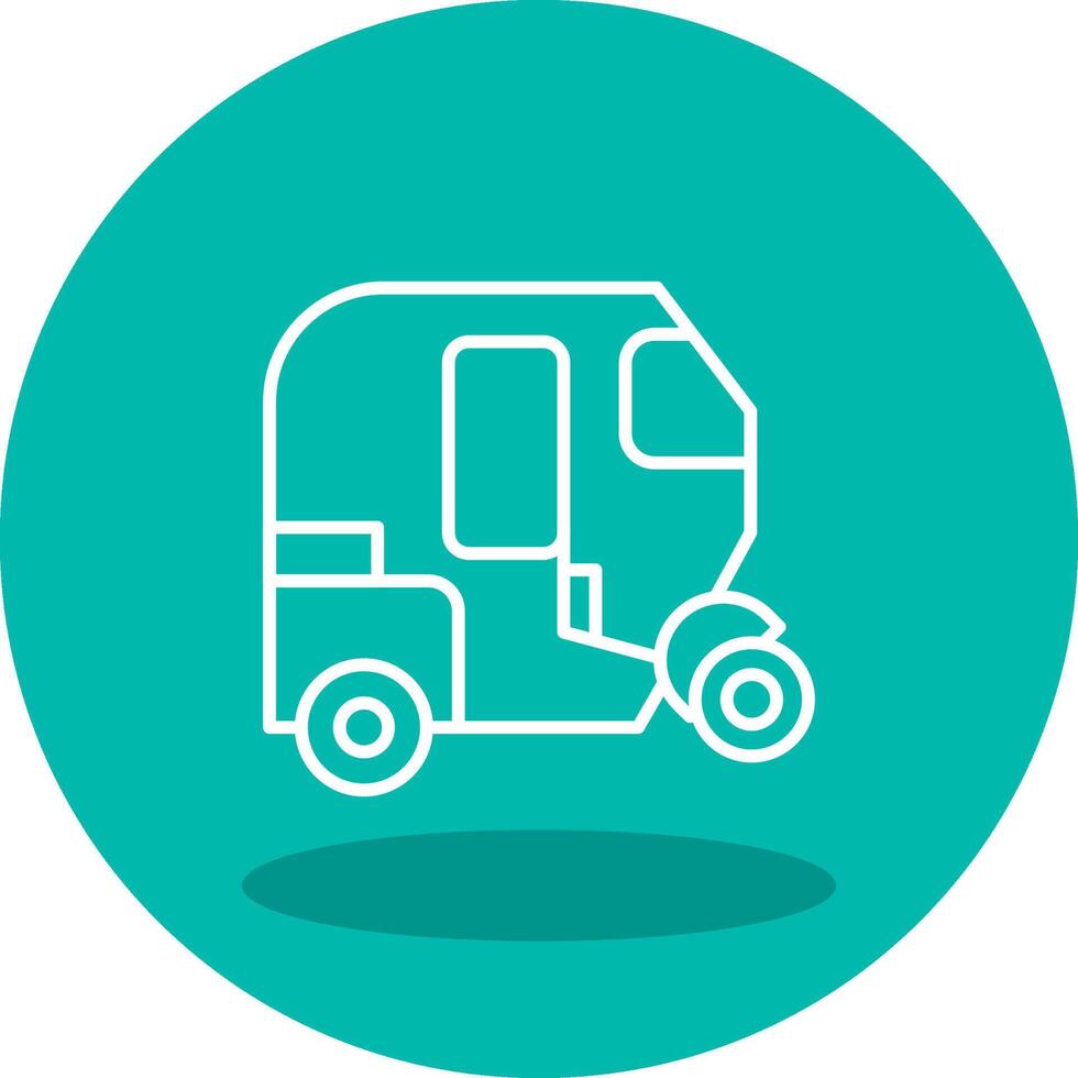 Tuk Tuk Vector Icon