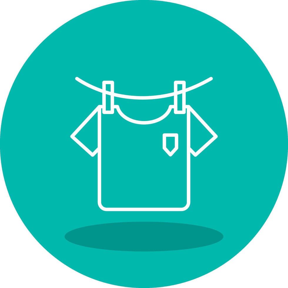 Washing Clothes Vector Icon