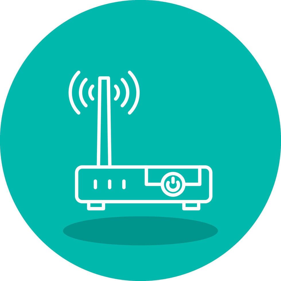 Router Device Vector Icon