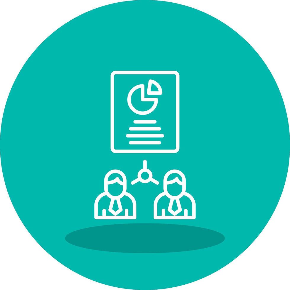 Work Distribution Vector Icon