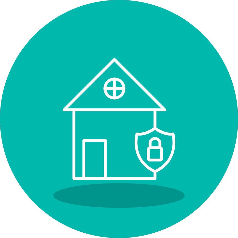 Home Security Vector Icon