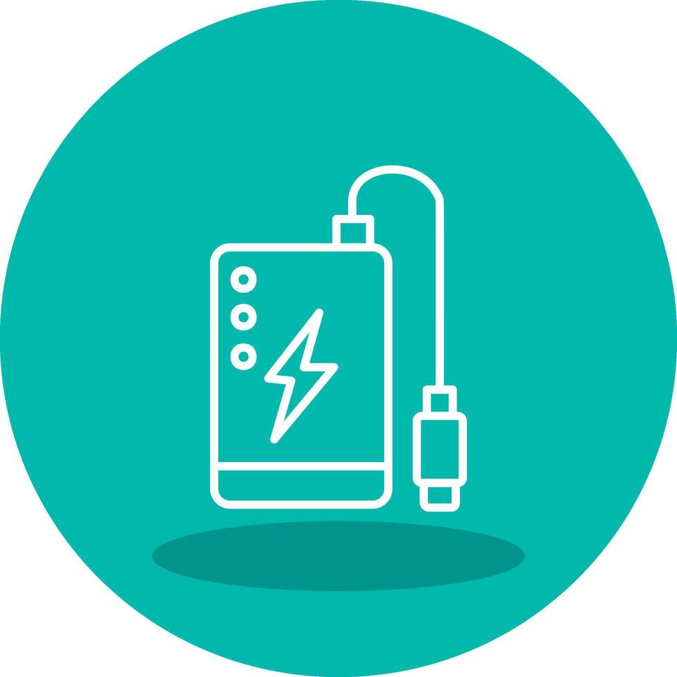 Power Bank Vector Icon
