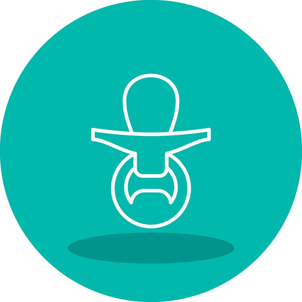 Pacifier Vector Icon