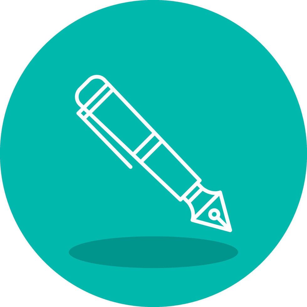 Fountain Pen Vector Icon