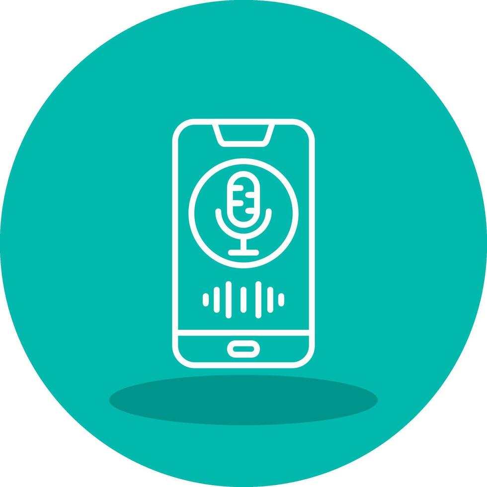 Voice Assistant Vector Icon