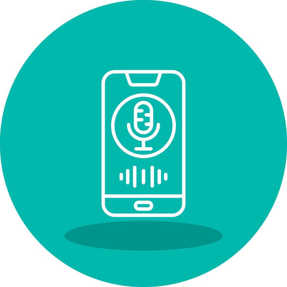 Voice Assistant Vector Icon