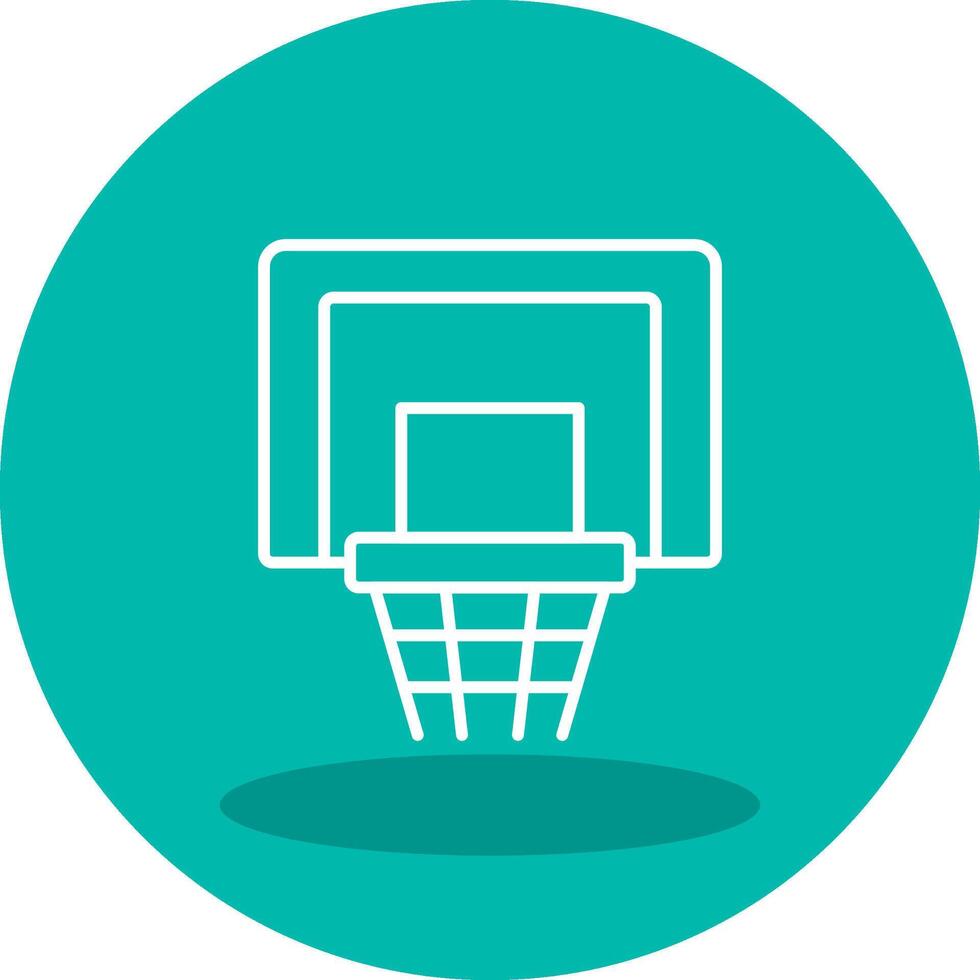 Basketball Hoop Vector Icon