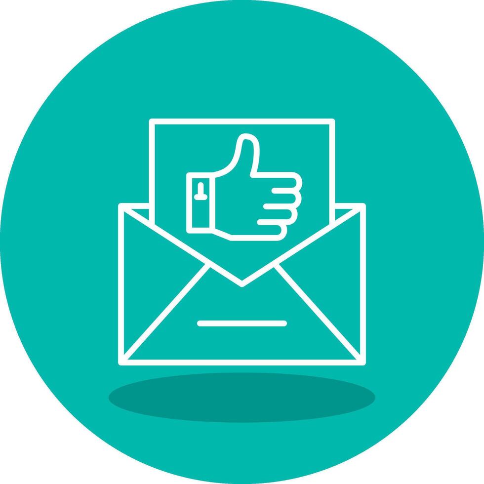 Email Like Vector Icon