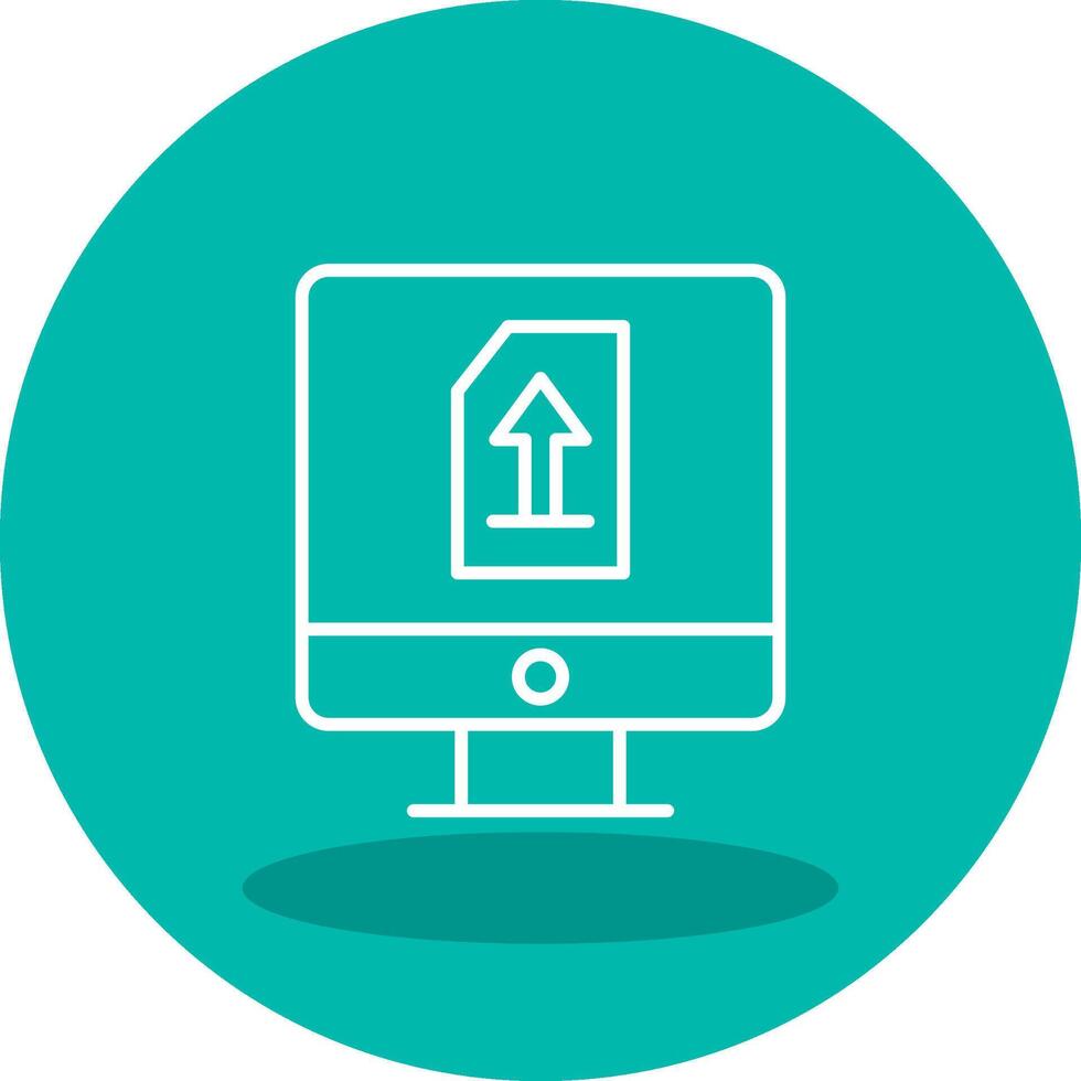 Upload File Vector Icon