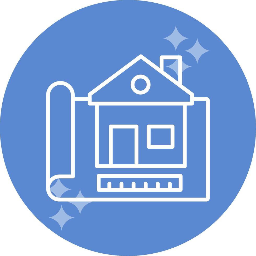 Construction Drawing Vector Icon