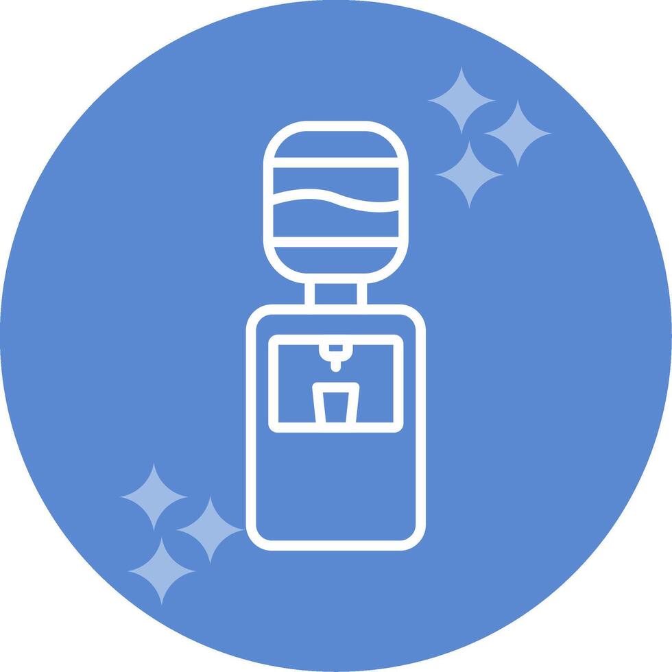 Water Cooler Vector Icon