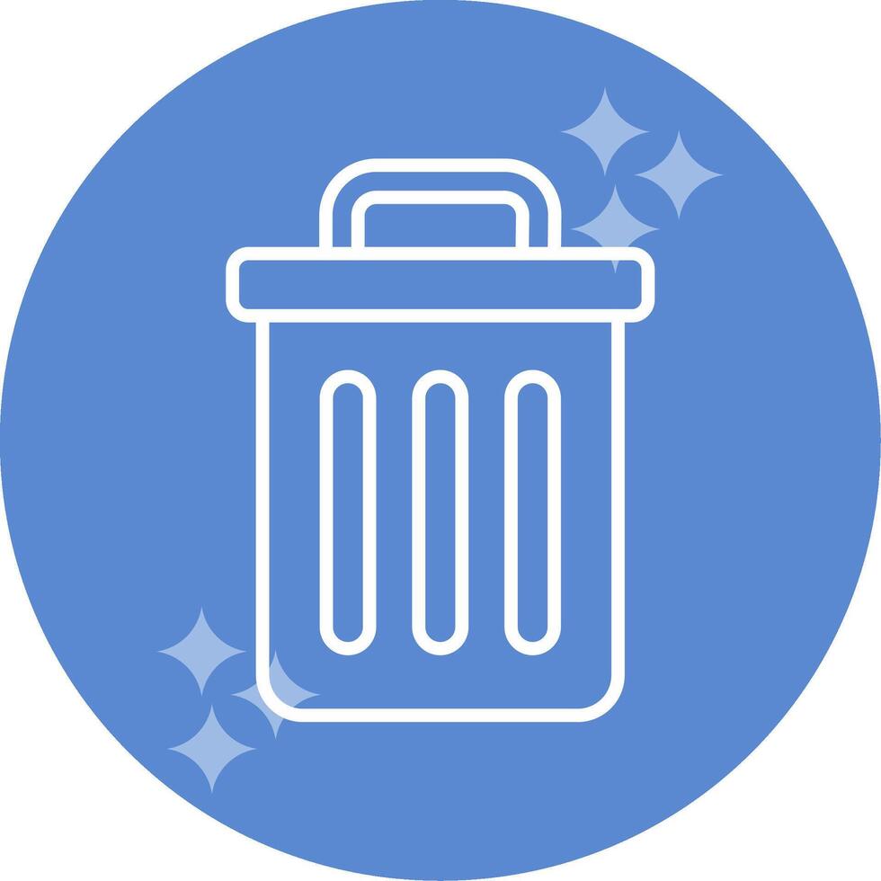 Trash Bin Vector Icon