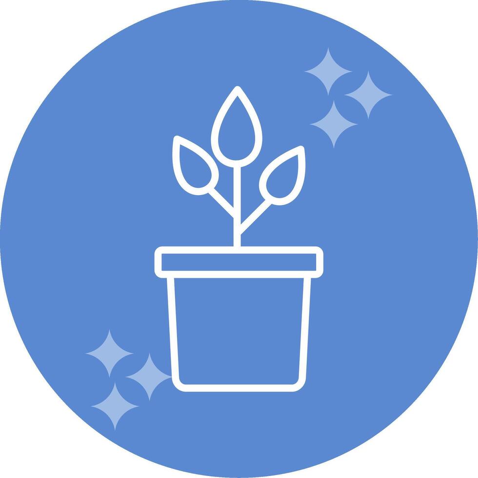 Plant Pot Vector Icon