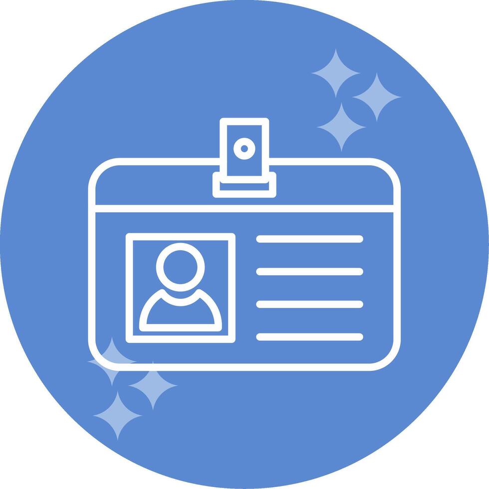 Identification Card Vector Icon