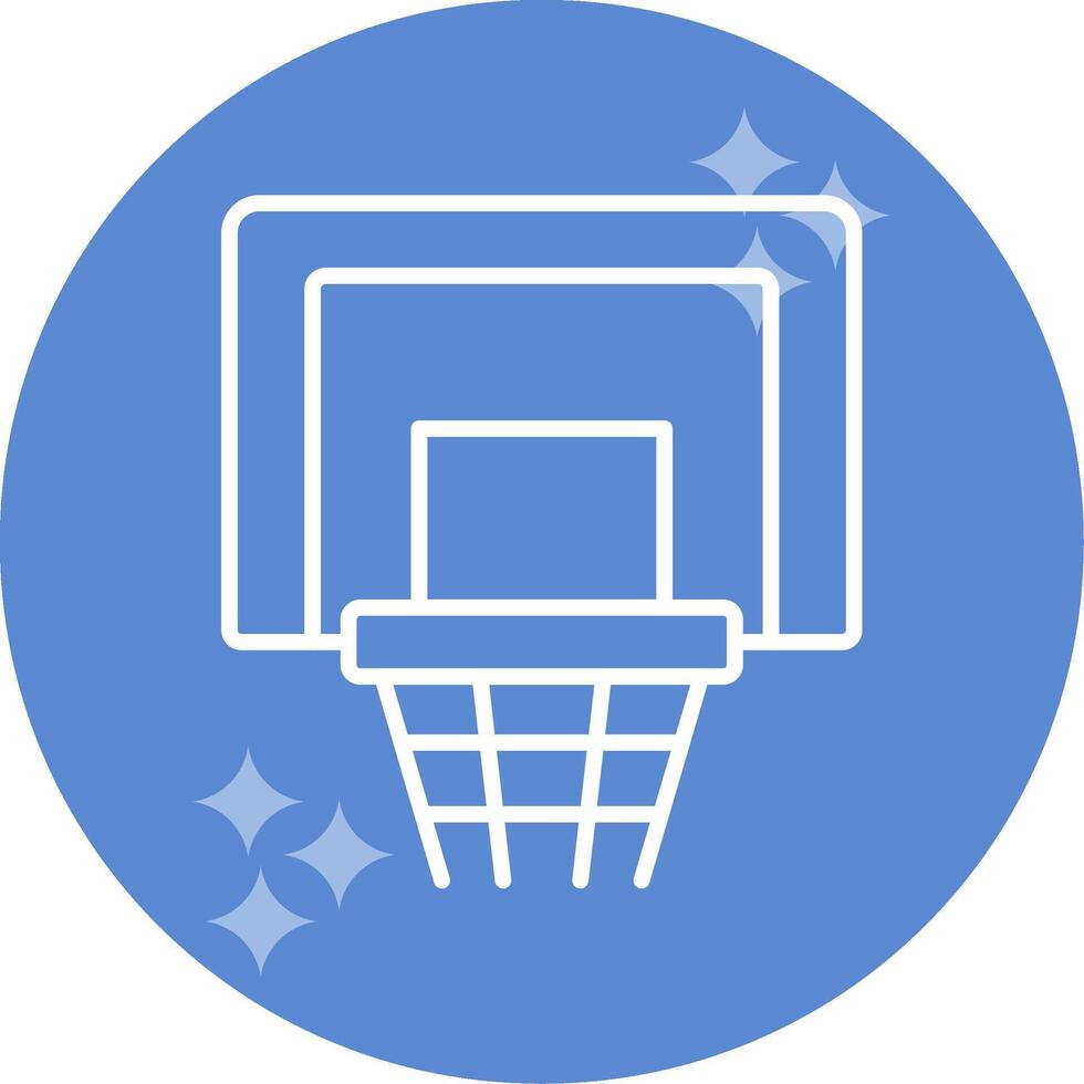 Basketball Hoop Vector Icon
