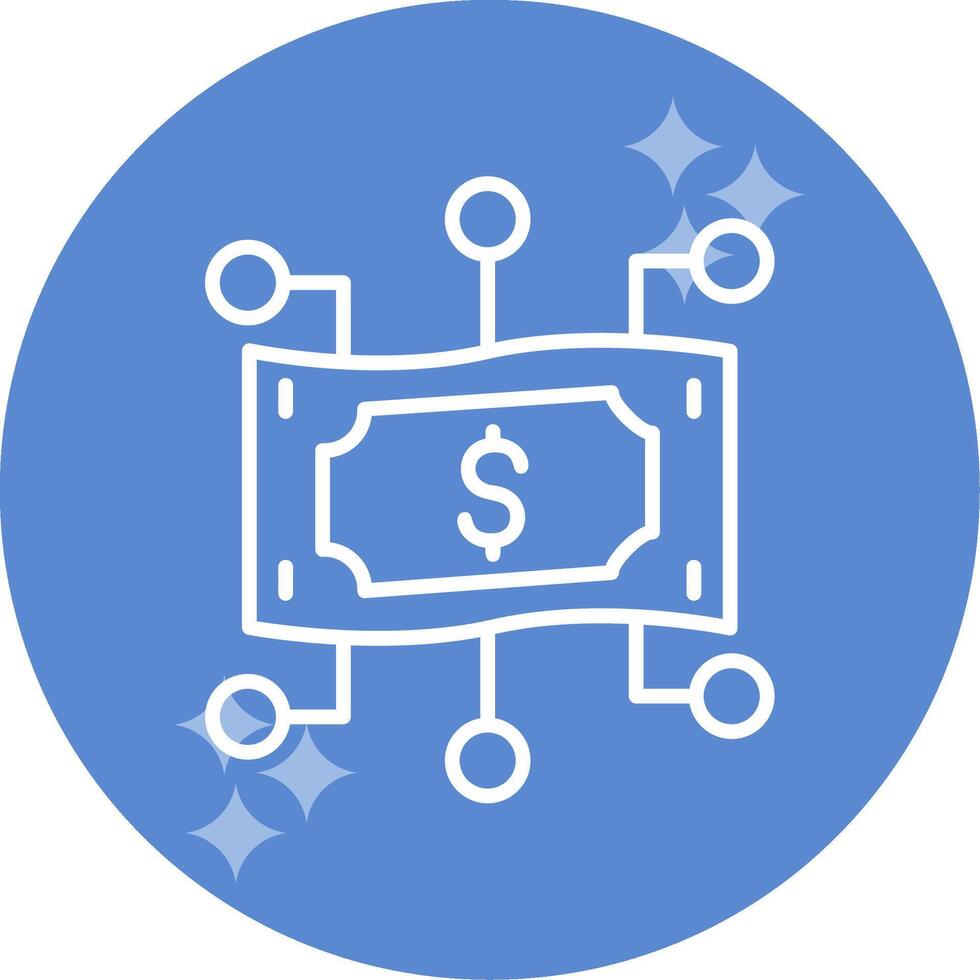 Digital Money Vector Icon