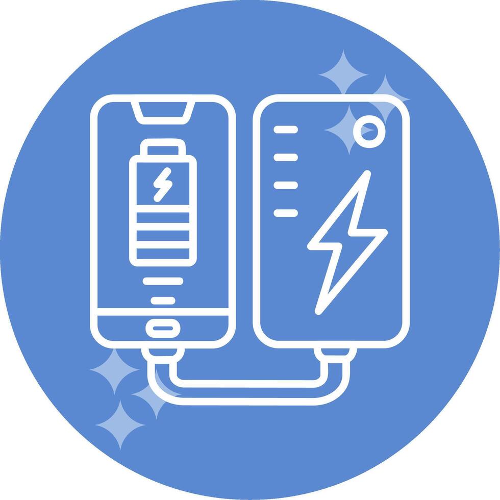 Portable Battery Vector Icon