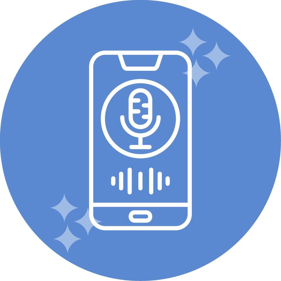 Voice Assistant Vector Icon