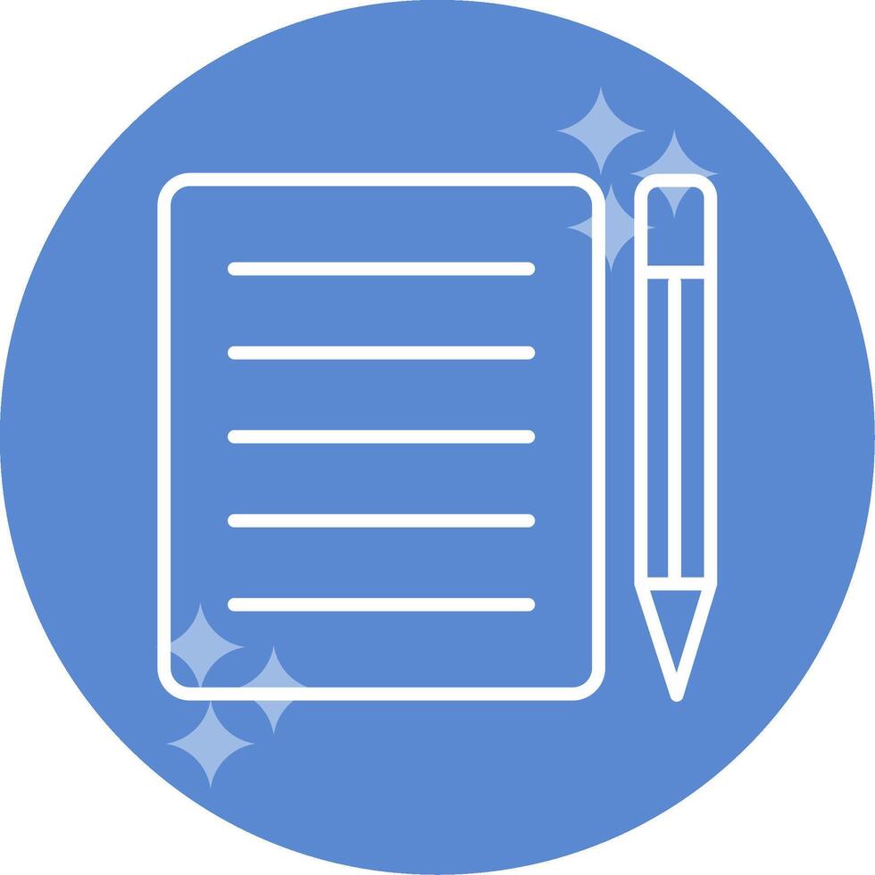 Note Pad Vector Icon