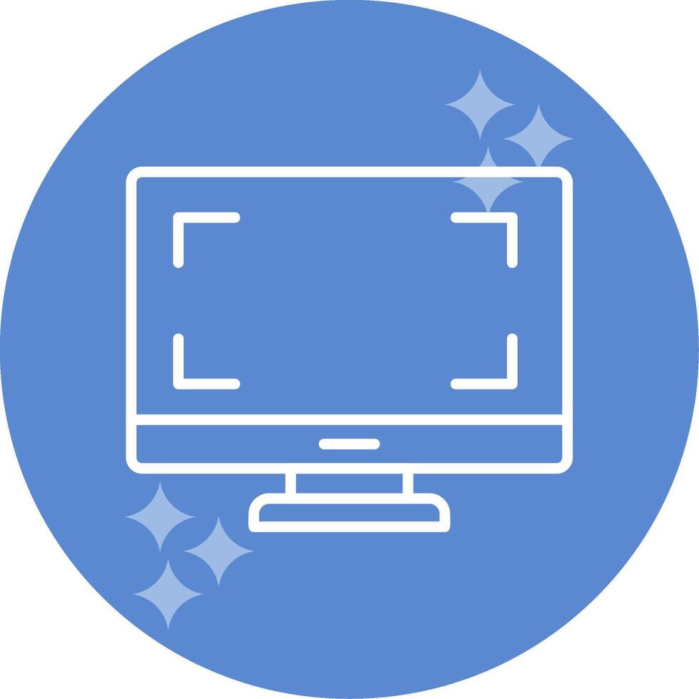 Monitor Vector Icon