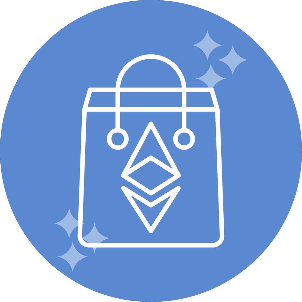 Ethereum Bag Vector Icon