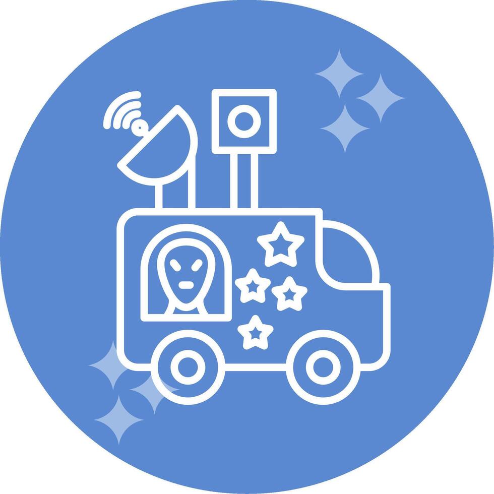 News Van Vector Icon