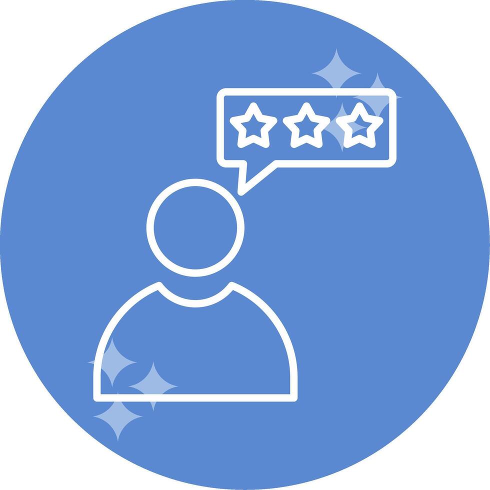 Customer Review Vector Icon