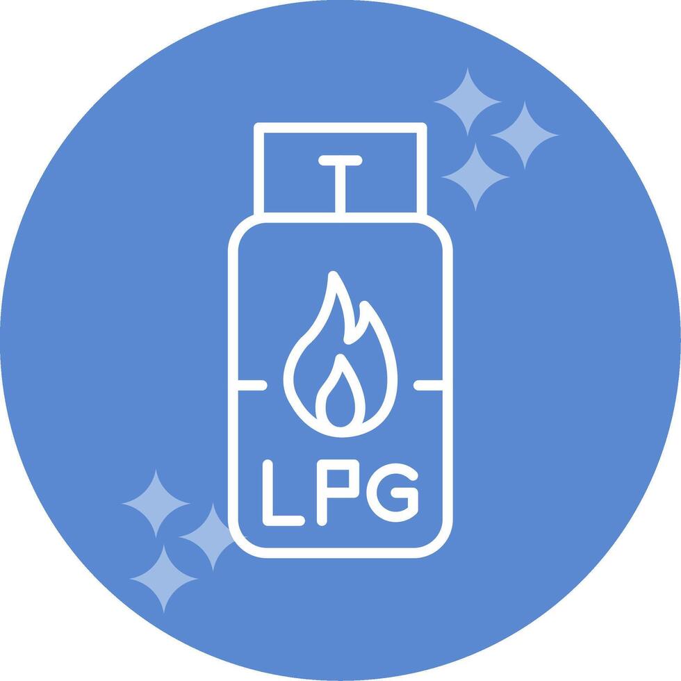 Gas Cylinder Vector Icon