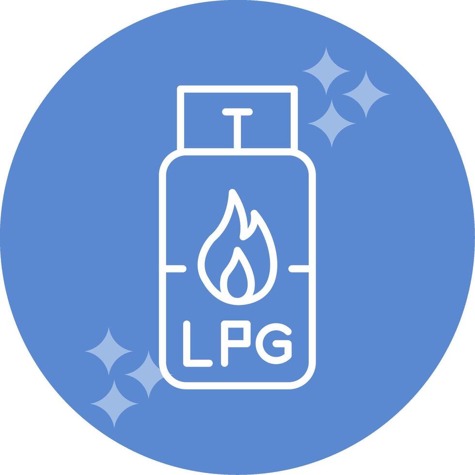 Gas Cylinder Vector Icon