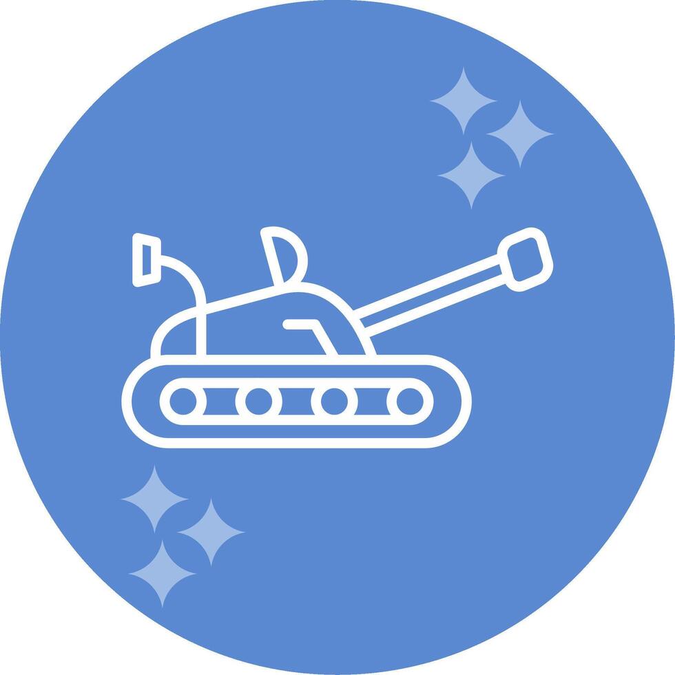 icono de vector de tanque