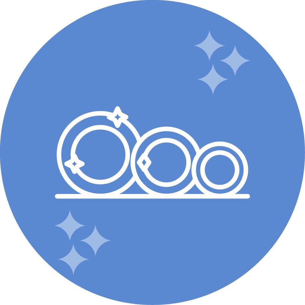 Plates Vector Icon