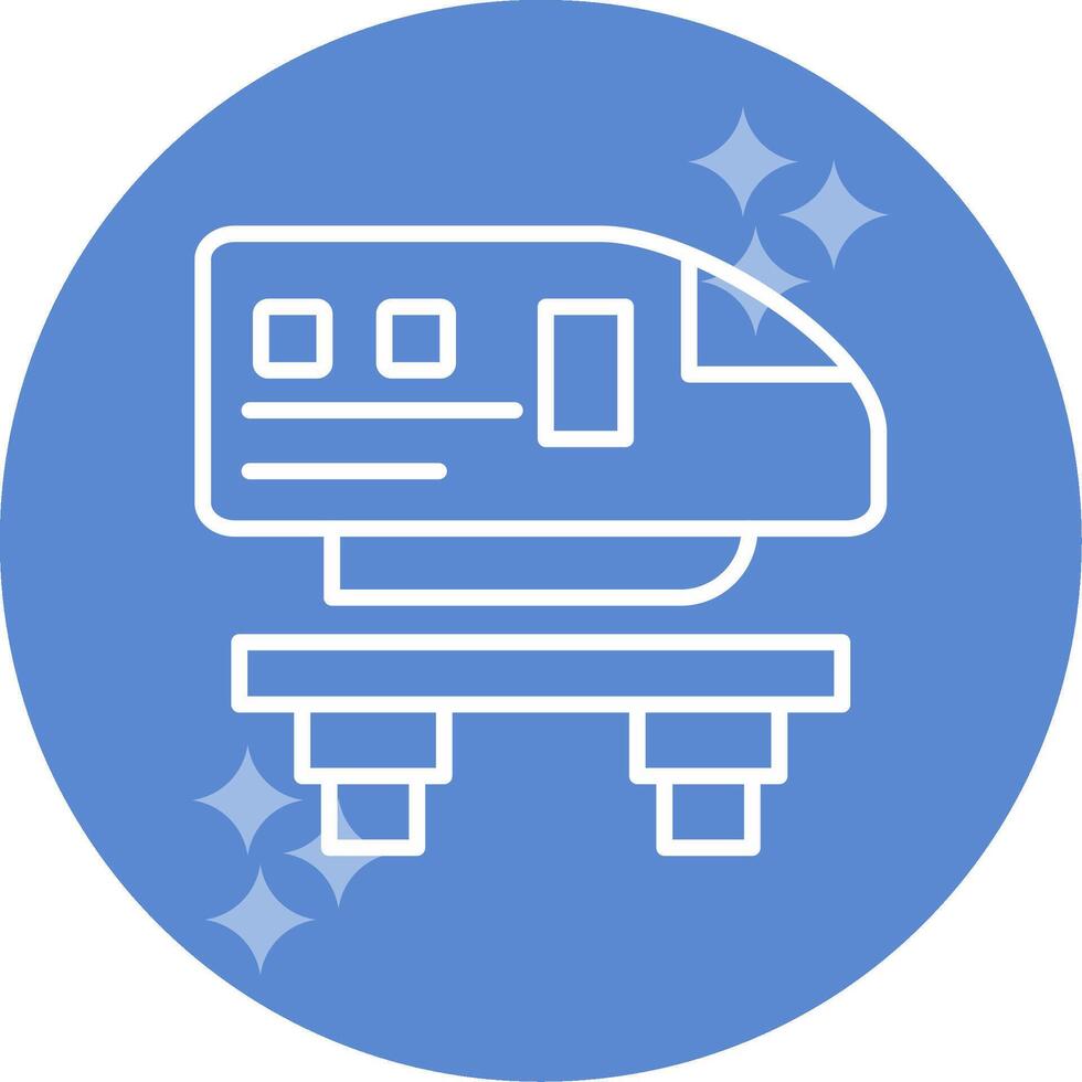 Monorail Vector Icon