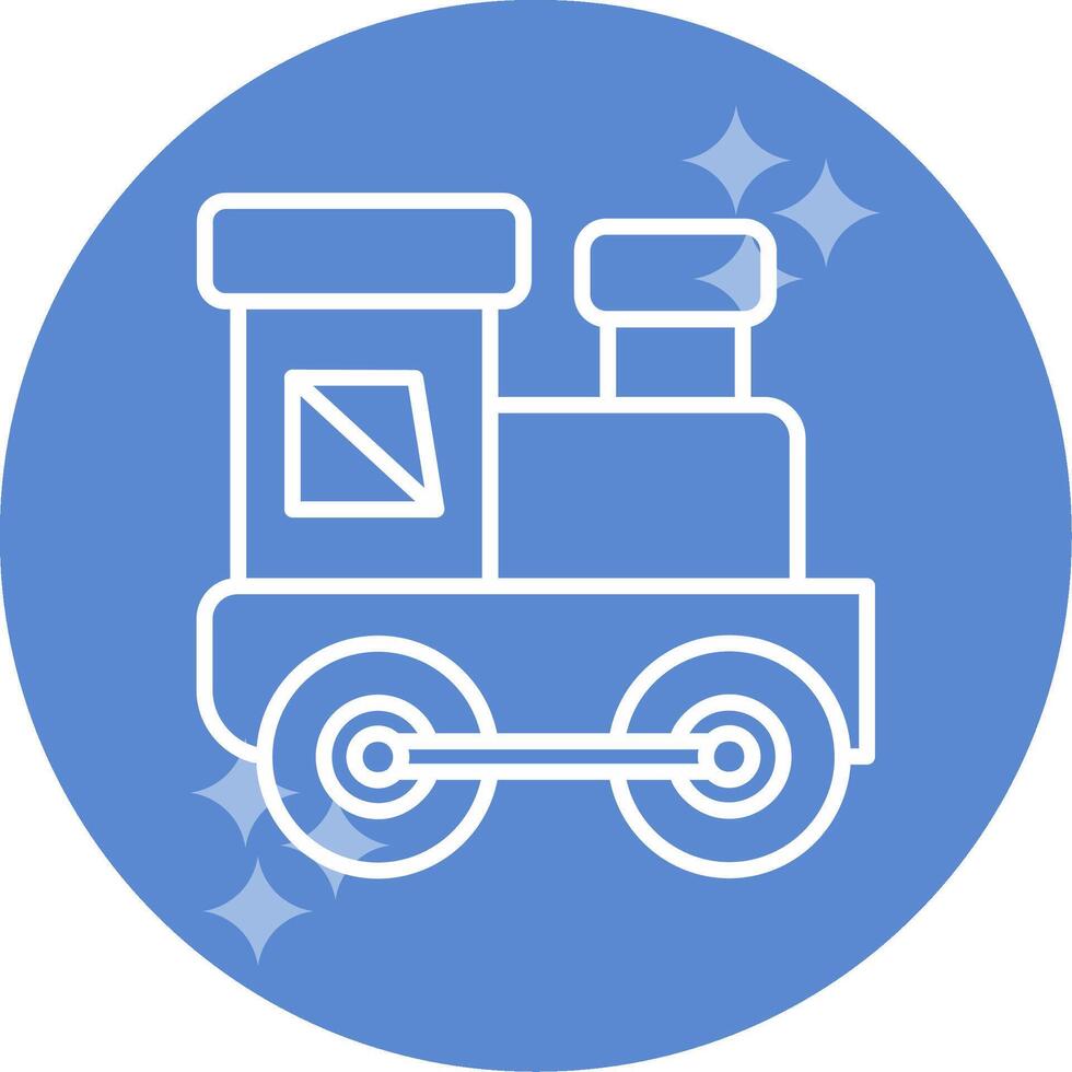 Baby Train Vector Icon
