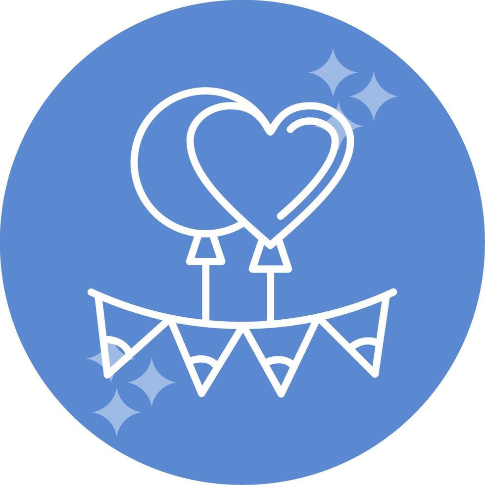 Balloons Party Vector Icon