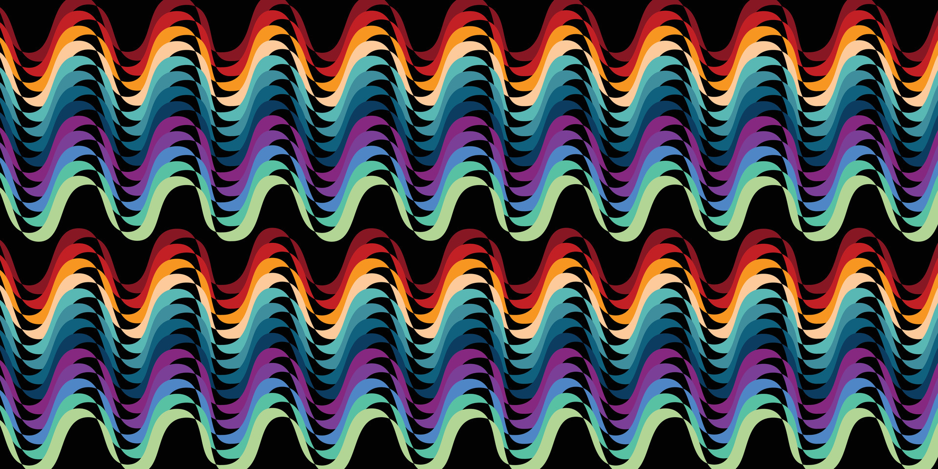 multi color curve wavy vector illustration. 38587978 Vector Art at Vecteezy