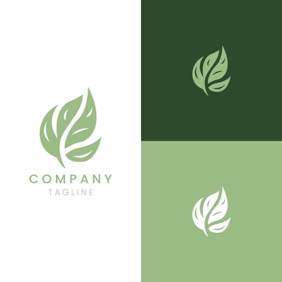 Simple and minimal logo for business branding vector
